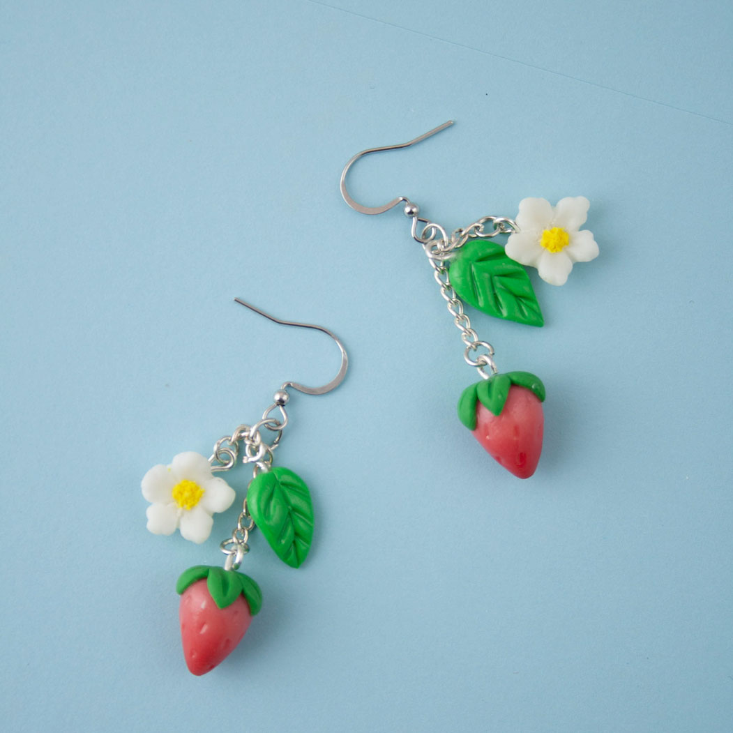 Berry, Leaf and Blossom Dangles