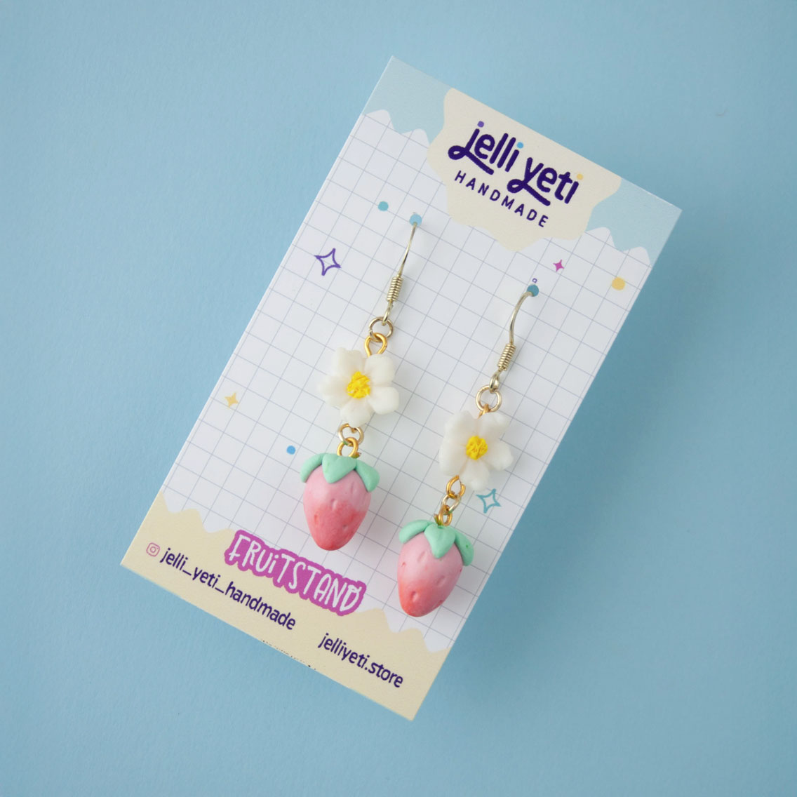 Blossoms & Strawberry Dangles - Image 3