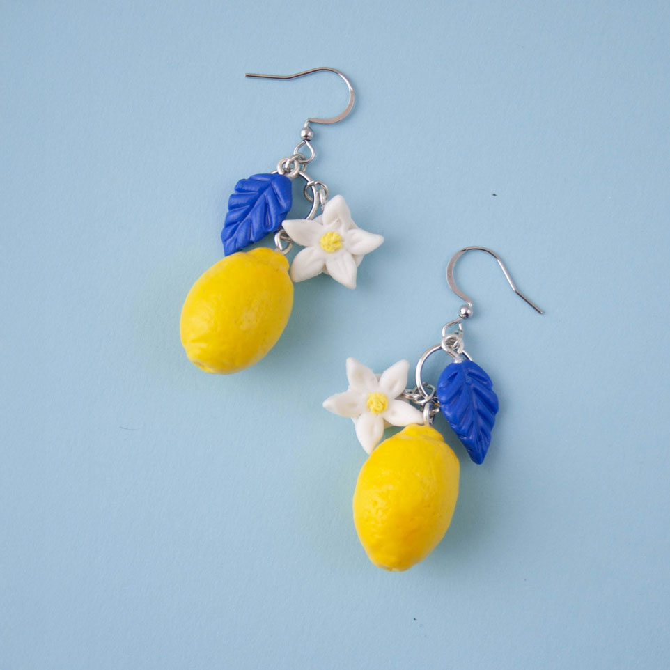 Citrus & Blossom Dangles